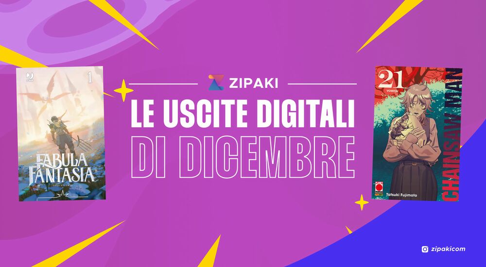 Zipaki: tutte le uscite digitali e cartacee di dicembre 2025